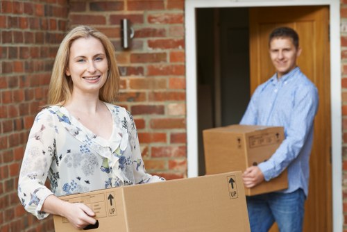 Waste and recycling items prepared for lawful collection