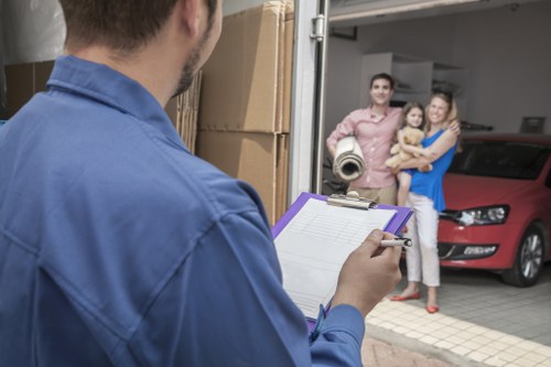 Flexible removal van service for homes in Chessington