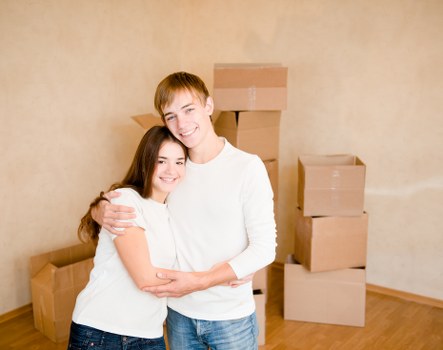 Local man with a van handling a residential move in Chessington
