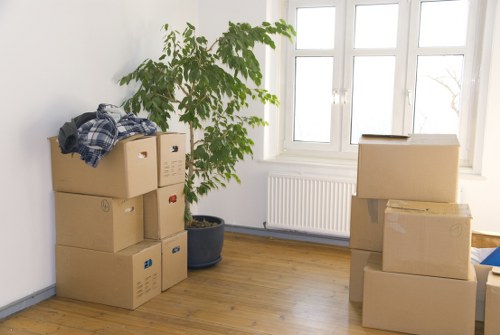 Commercial removals support for a small business move near Chessington
