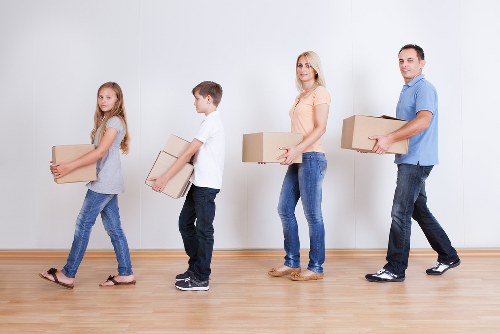 Settling into a new home after moving in Chessington